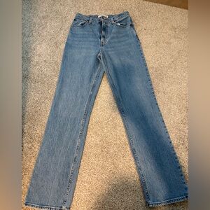 Abercrombie & Fitch 90s Straight Blue Denim